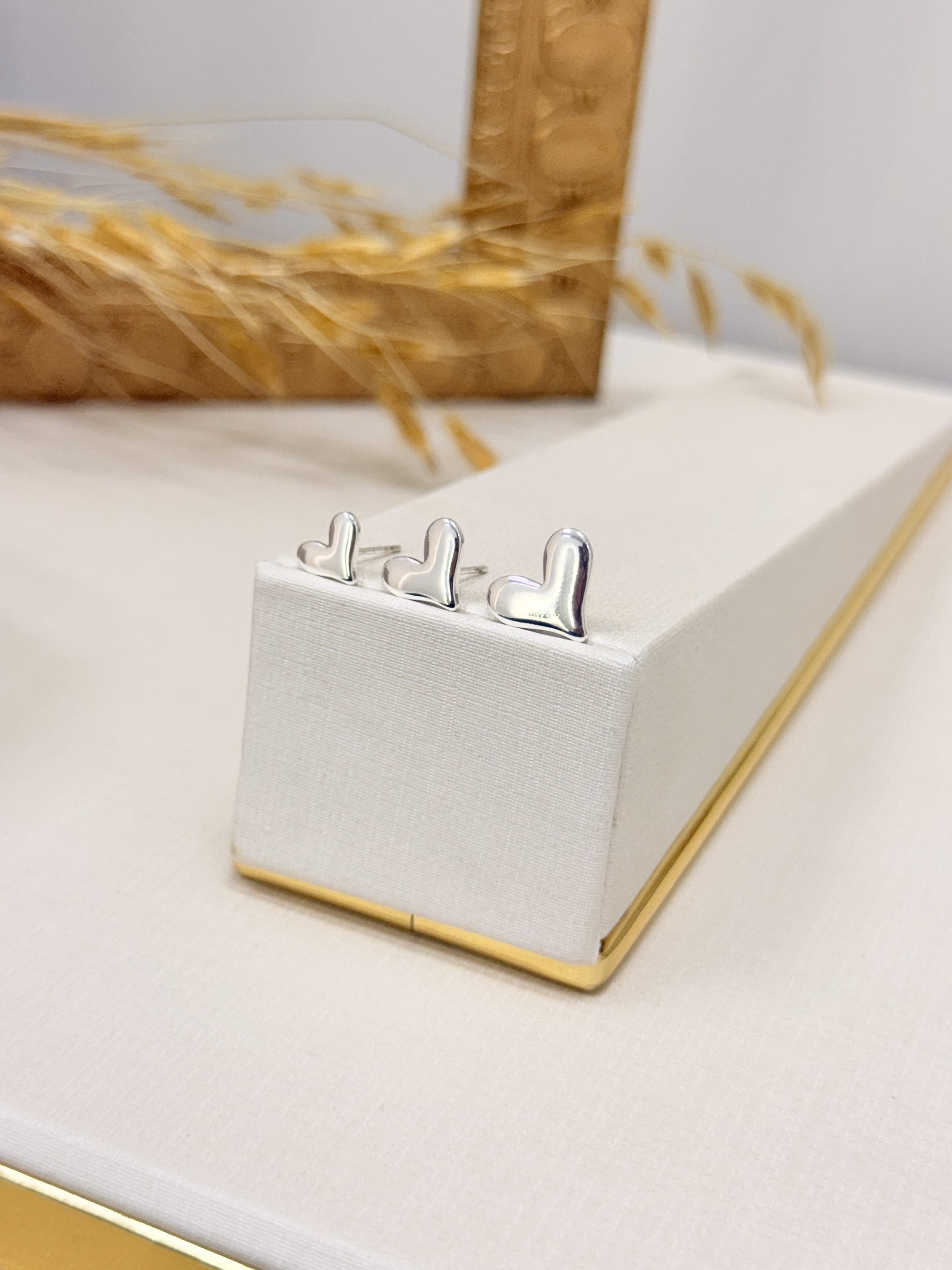 Trio de Brinco Coração - Imagem 2