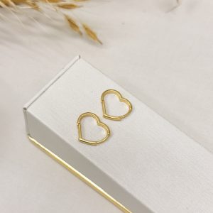 Brinco Argola Coracão