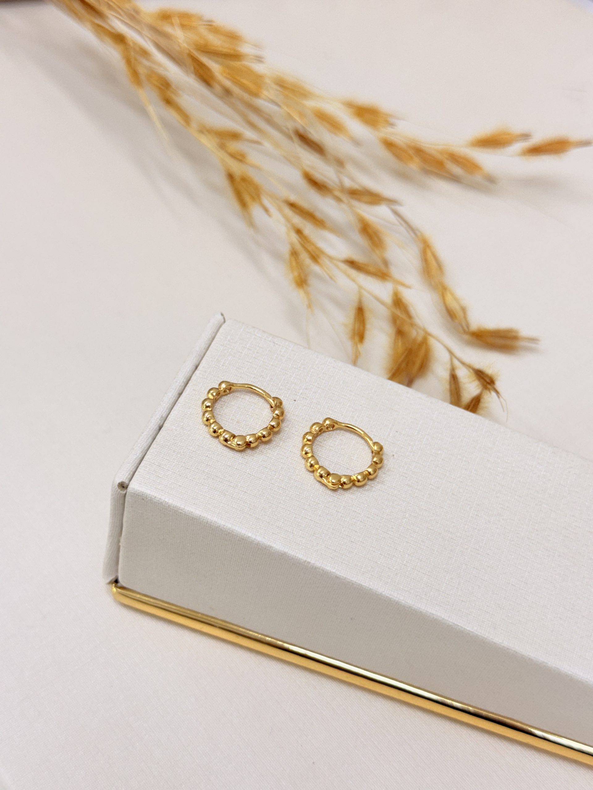 Brinco  Argola Bolinha