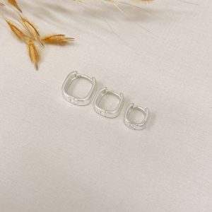 Brinco Trio Quadrado