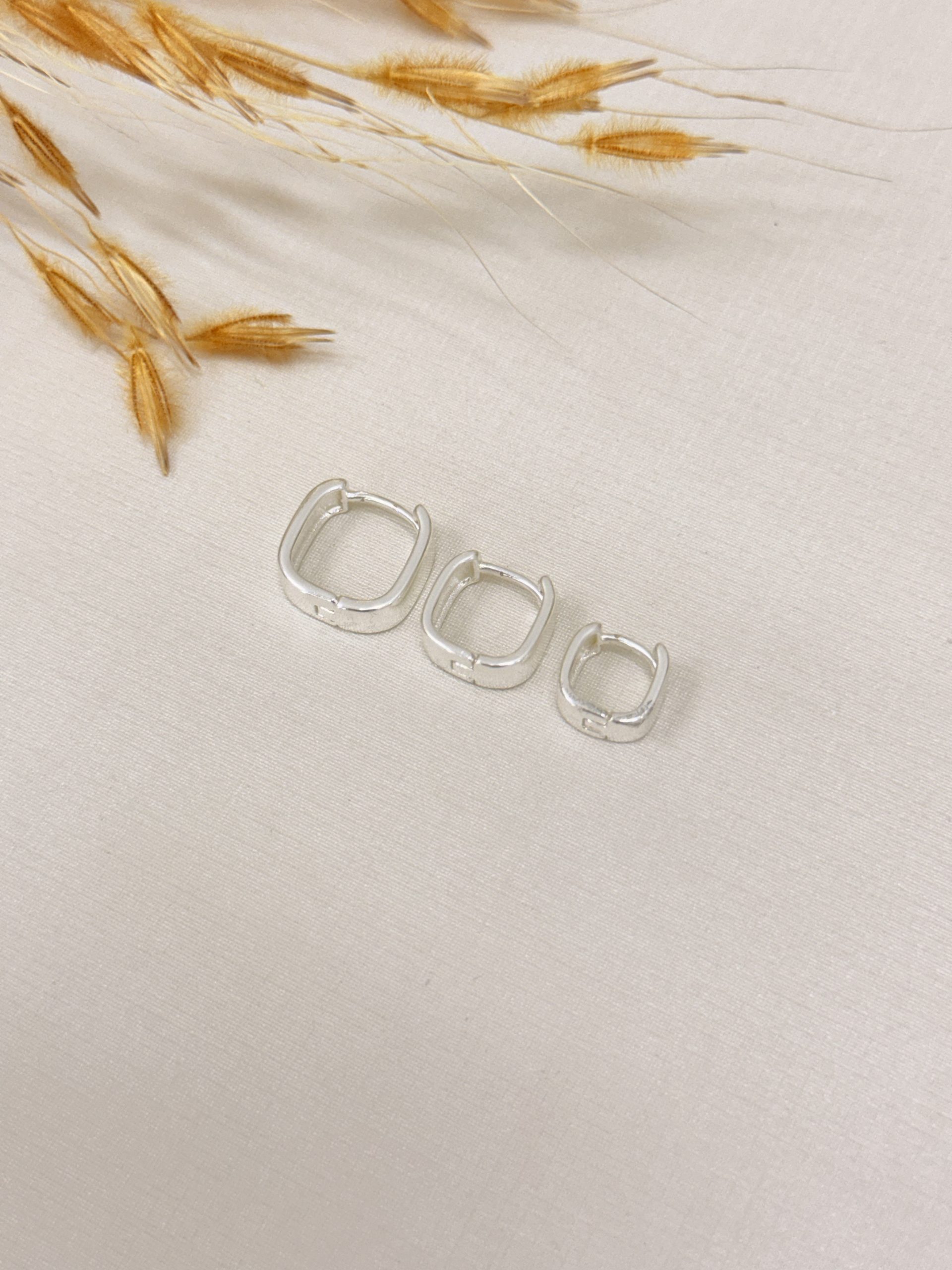 Brinco Trio Quadrado