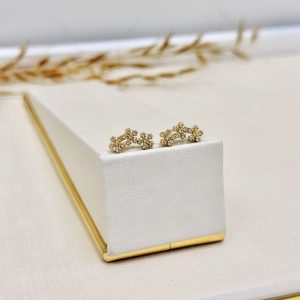 Brinco Ear Cuff Flores