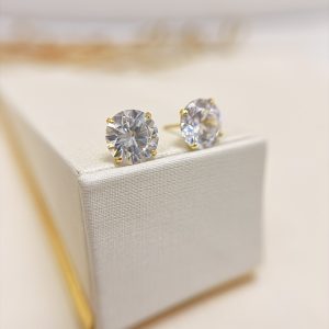 Brinco ponto de Luz Zirconia