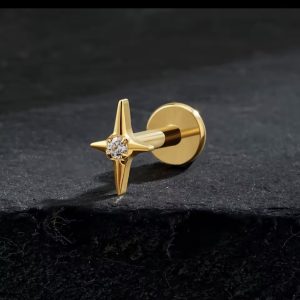 Piercing Titânio 1 Estrela